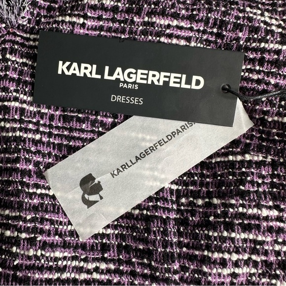 NWT Karl Lagerfeld Paris Camilo Tweed
Knit Dress. Size 8 - Picture 9 of 12